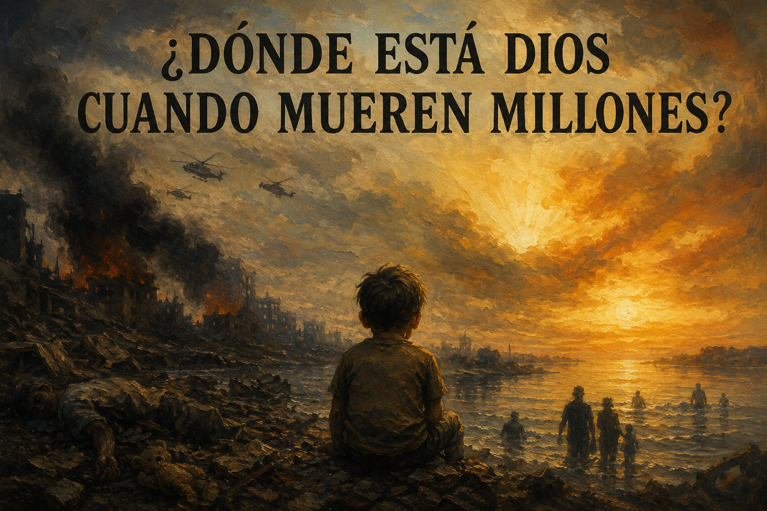 ¿Dónde está Dios cuando mueren millones?