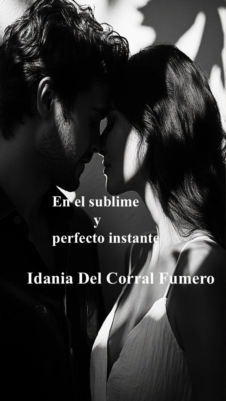 En el sublime y perfecto instante.