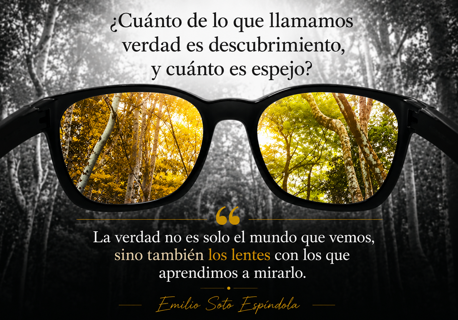 La verdad a través del lente
