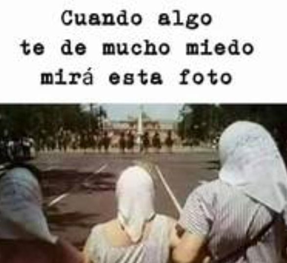 Siga a ese pañuelo blanco