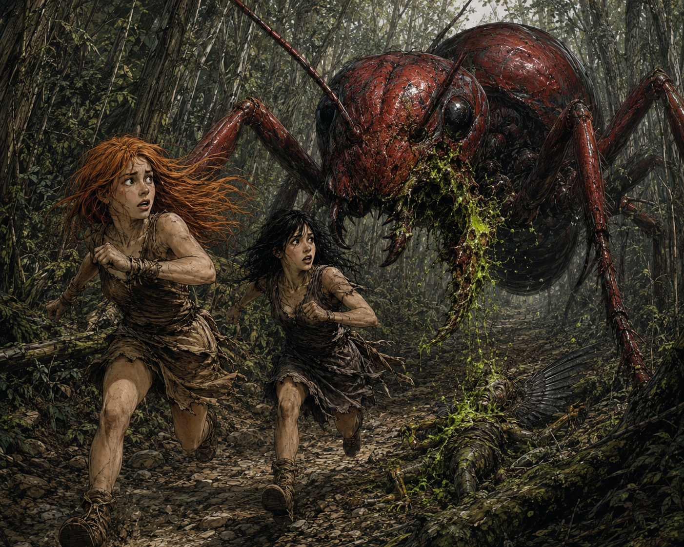 8 El escape de la gruta.