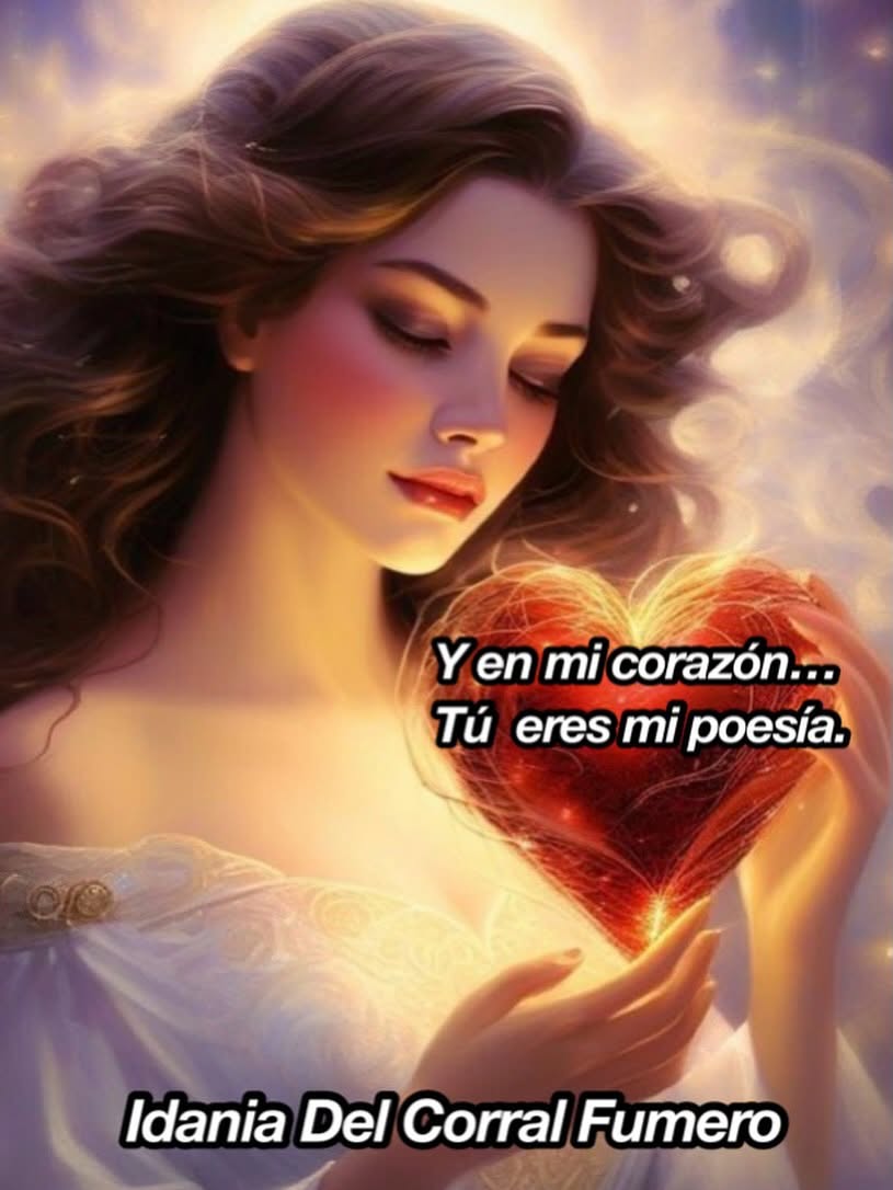 Y en mi corazón...Tú eres mi poesía...