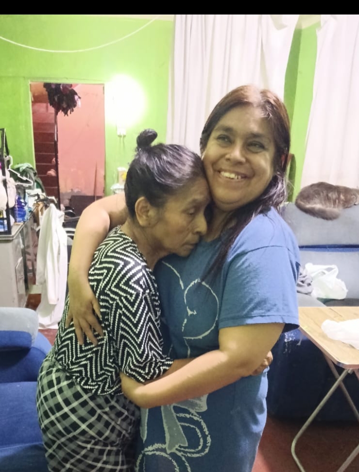 El abrazo de mamá