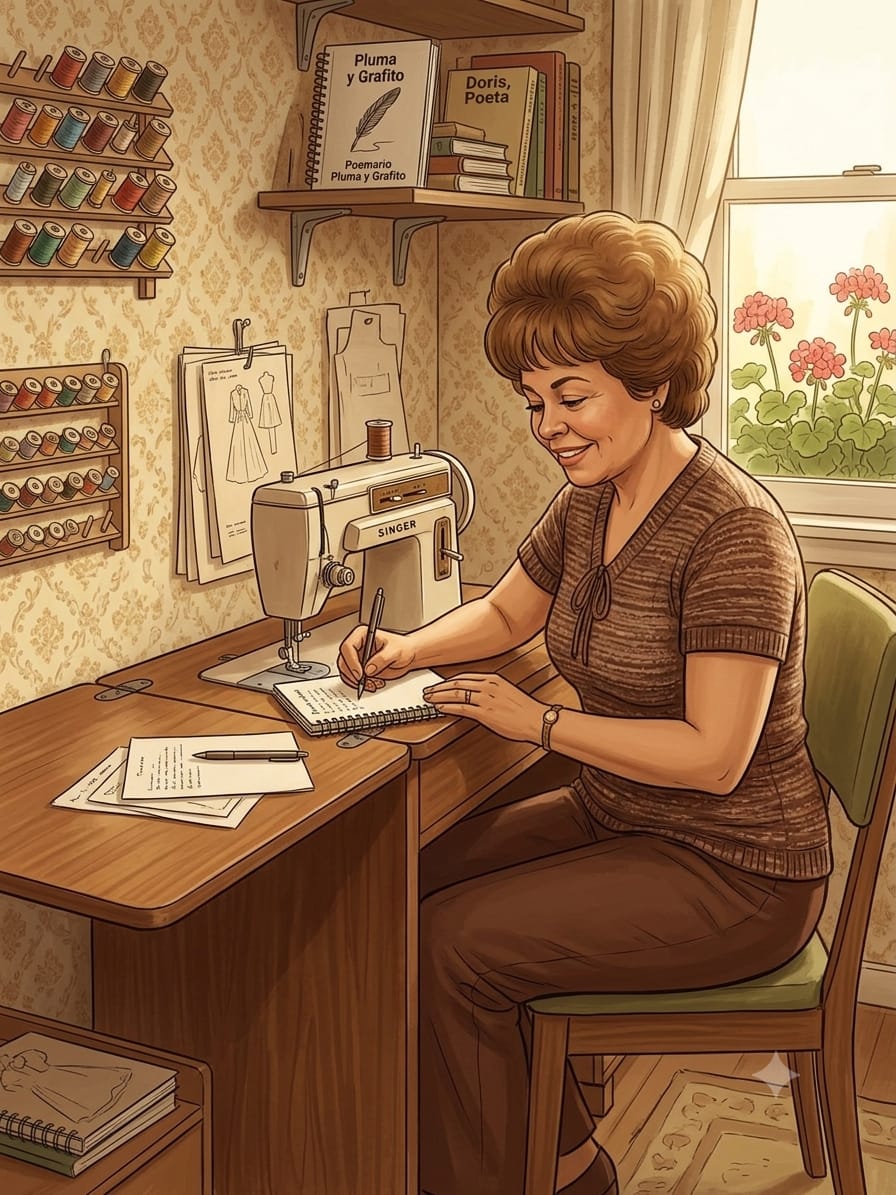 Por lo mucho que te quiero, poema de mi madre Olga Dora Bustamate Amestica