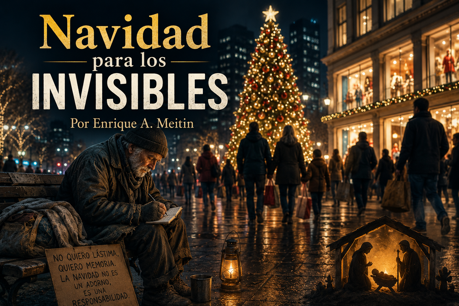 "Navidad para los invisibles"