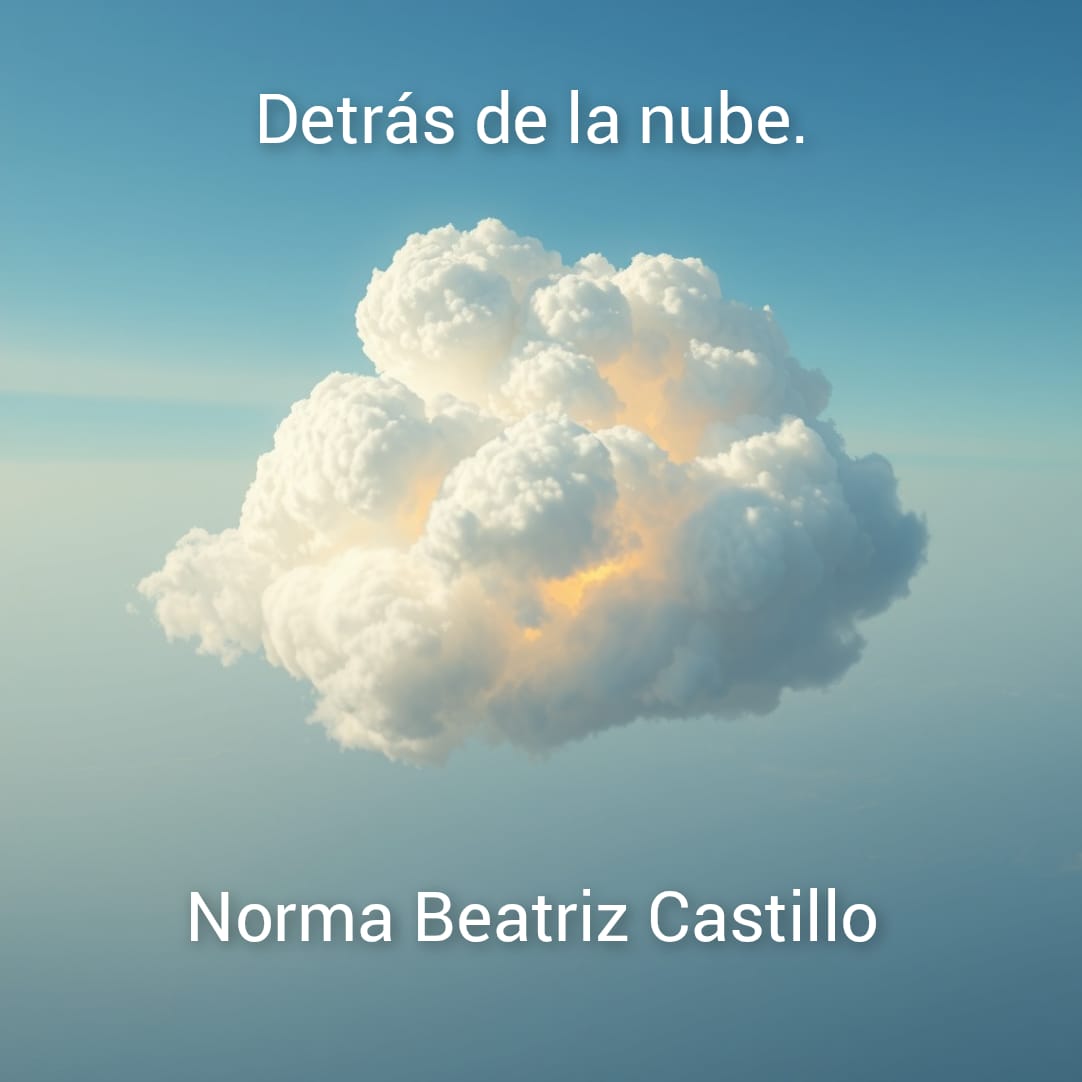 Detrás de la nube.