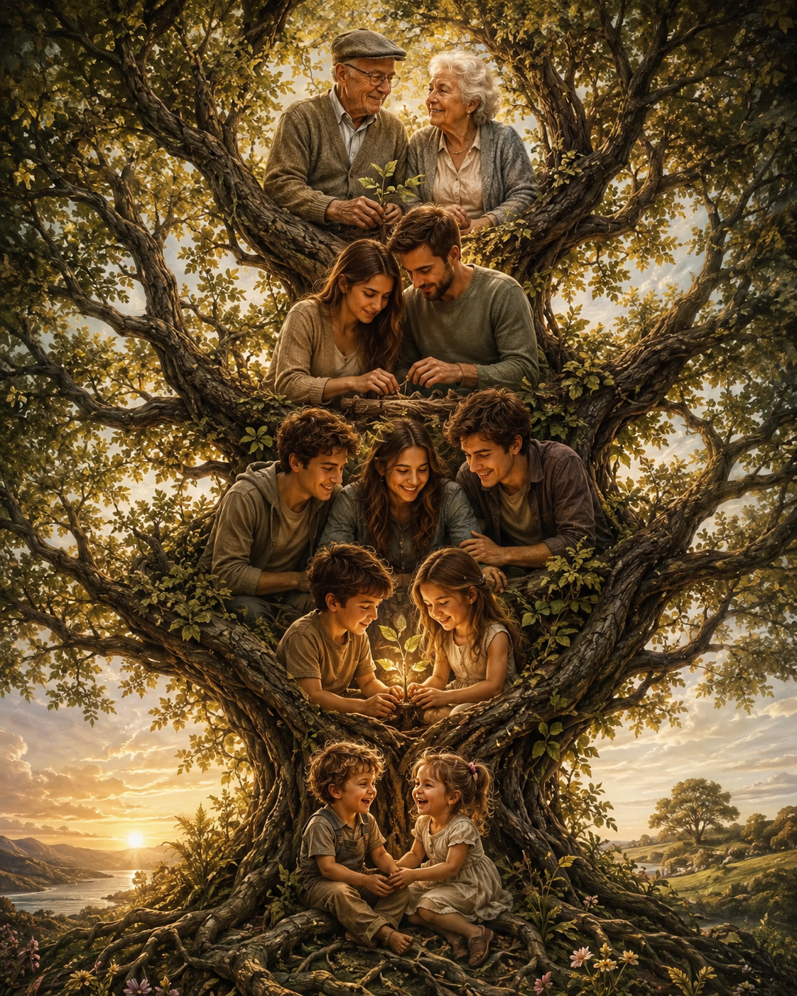 El árbol de la vida y sus hilos invisibles